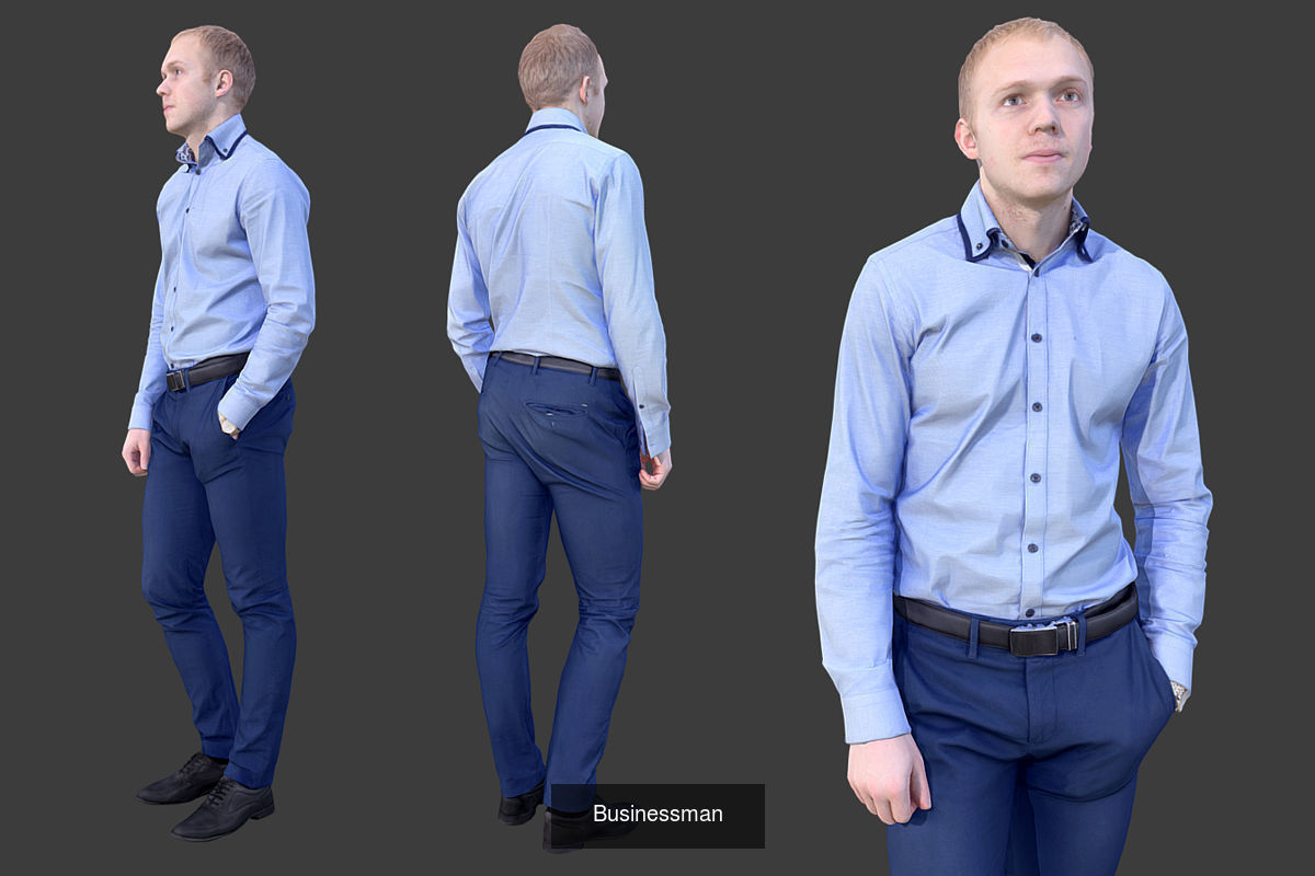 Photorealistic People 3D Model Collection_10