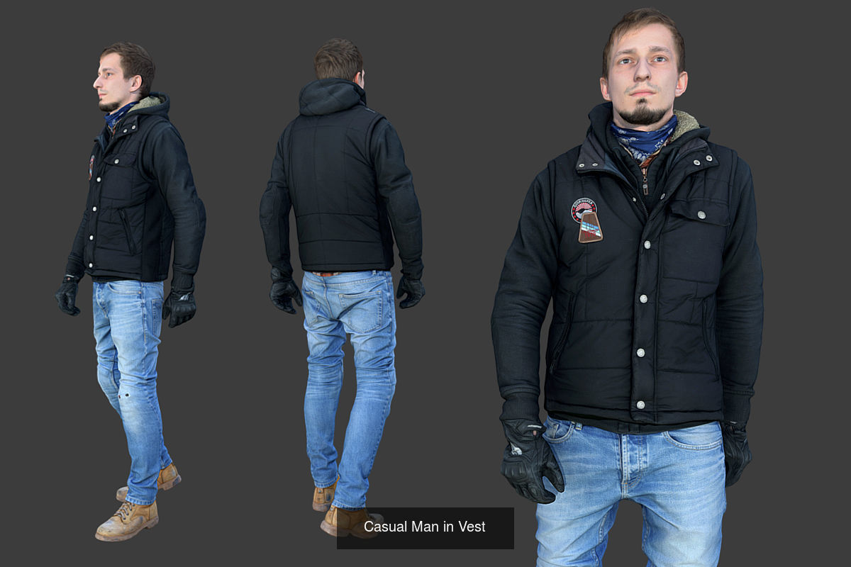 Photorealistic People 3D Model Collection_7