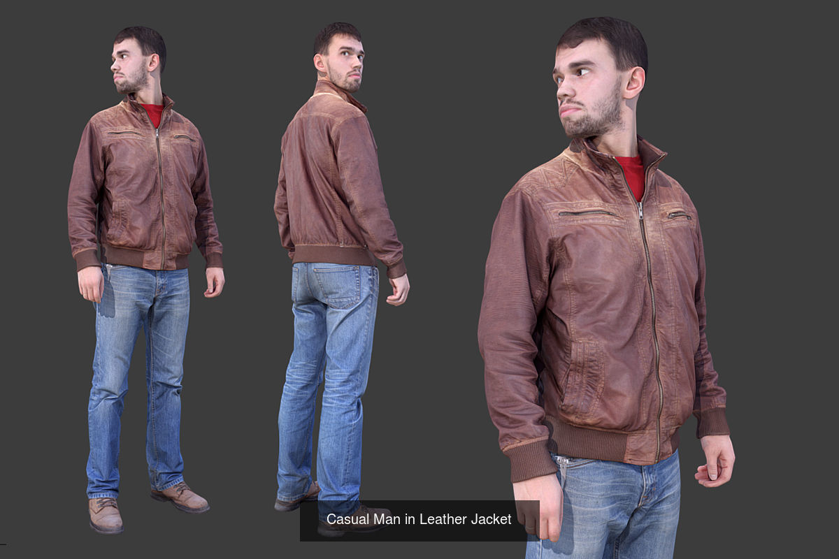 Photorealistic People 3D Model Collection_8