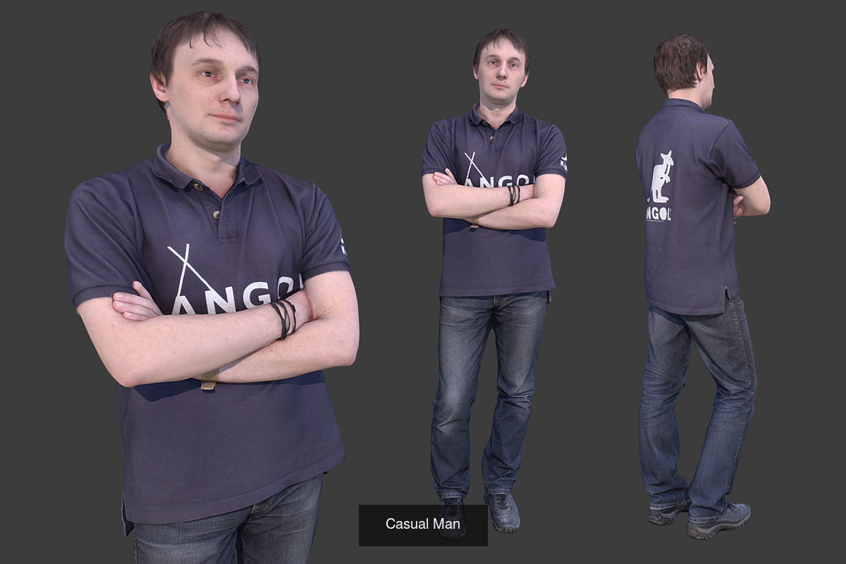 Photorealistic People 3D Model Collection_13