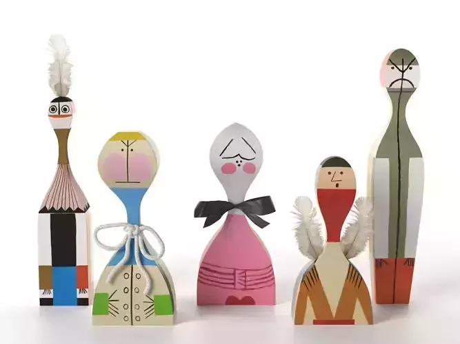 Wooden Dolls 5
