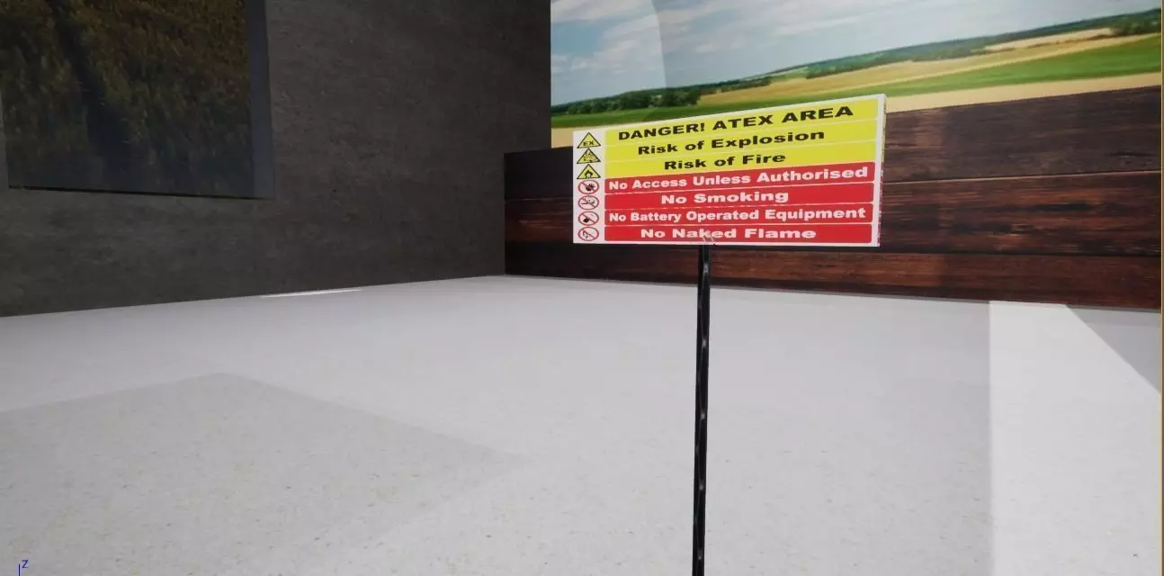 ALL IN ONE DANGER PLATE for FACTORY Free 3D model