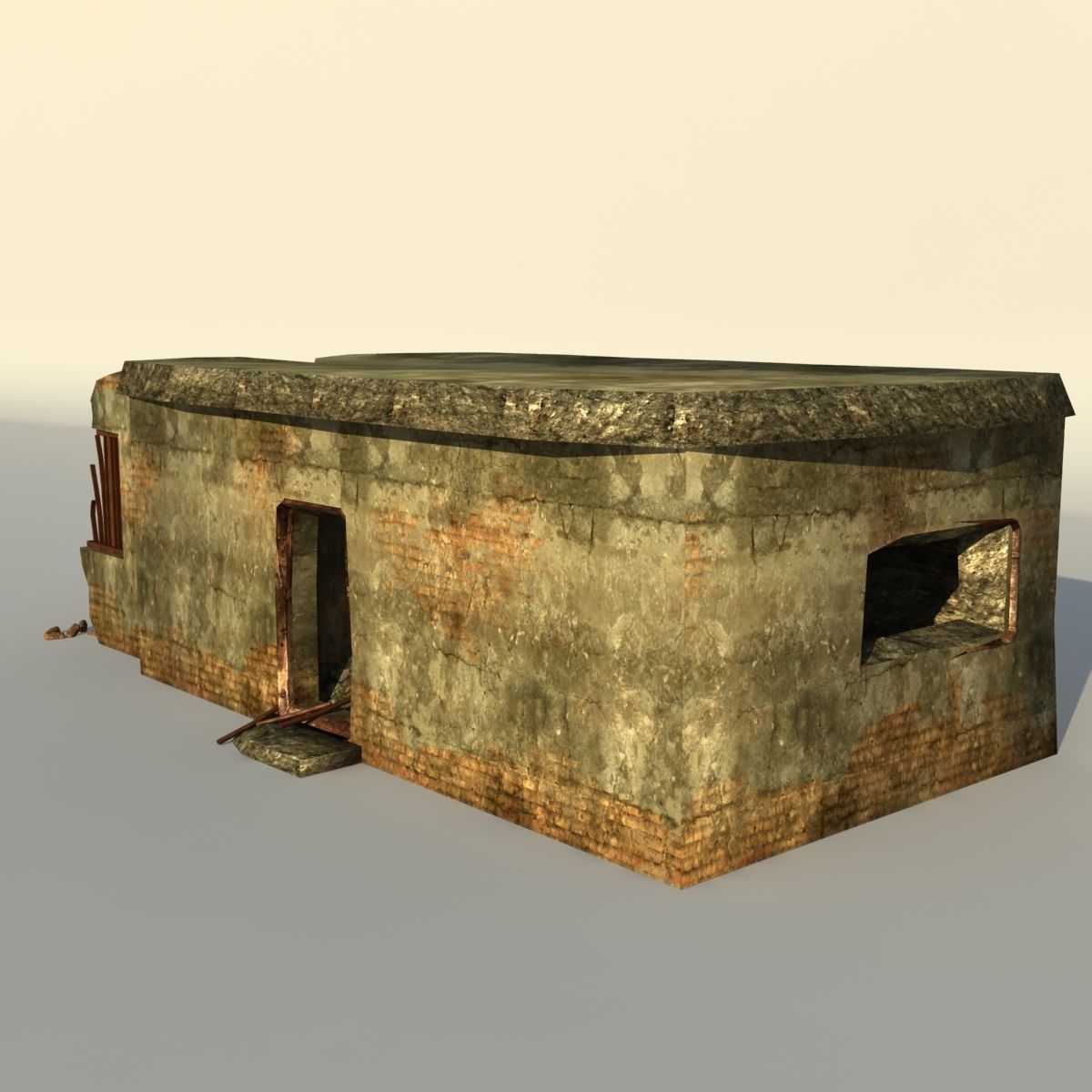 Middle East destroyed houses collection for game _71