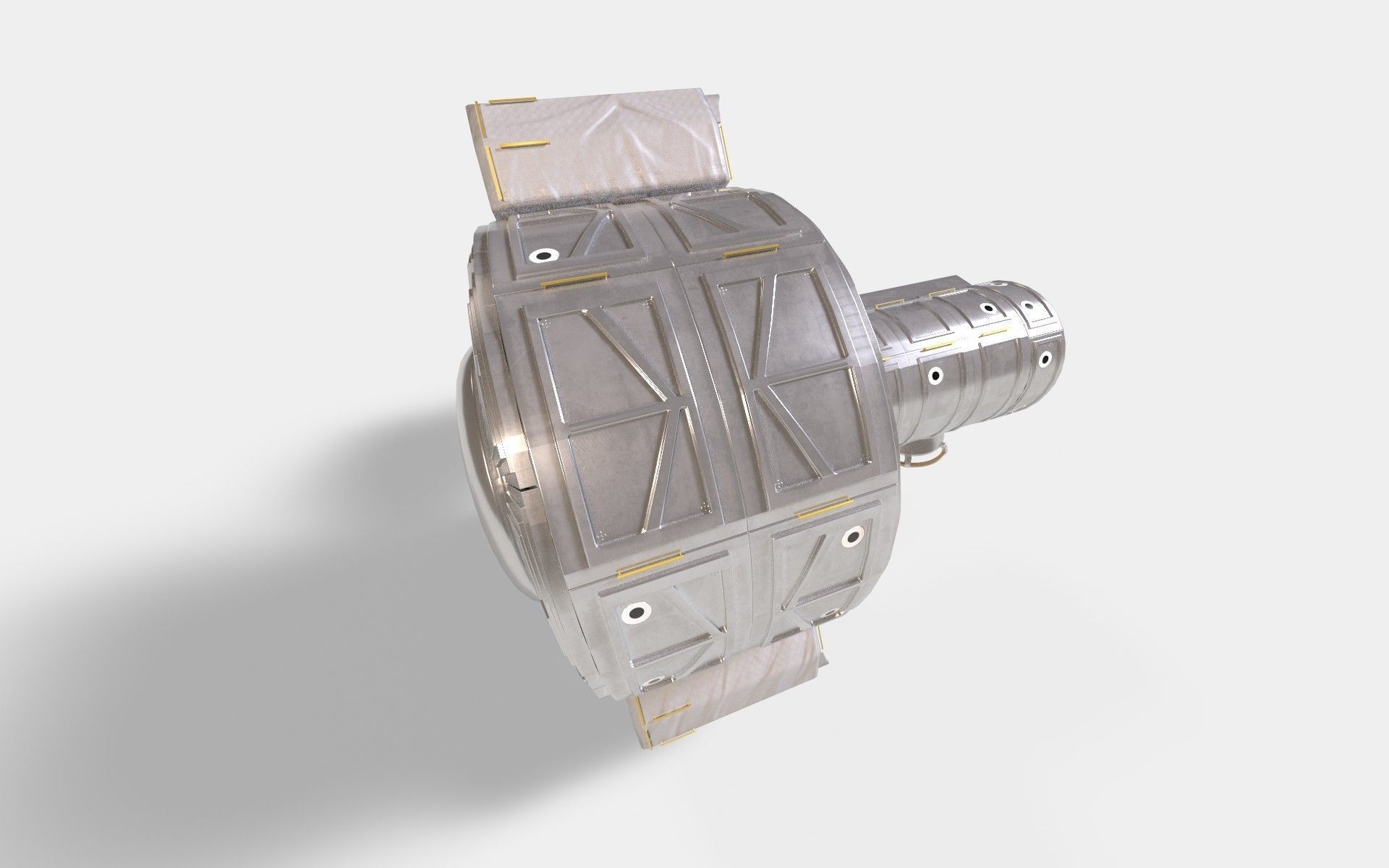 Quest Airlock module on ISS 3D model_6