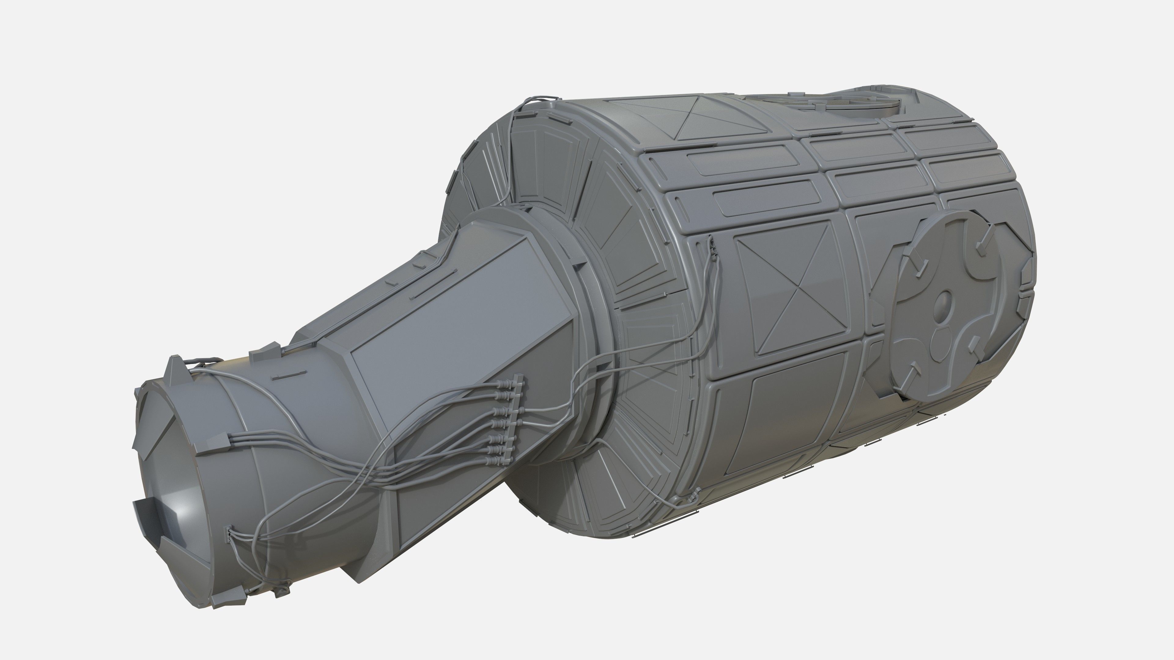 Node One Unity module on ISS 3D model_3
