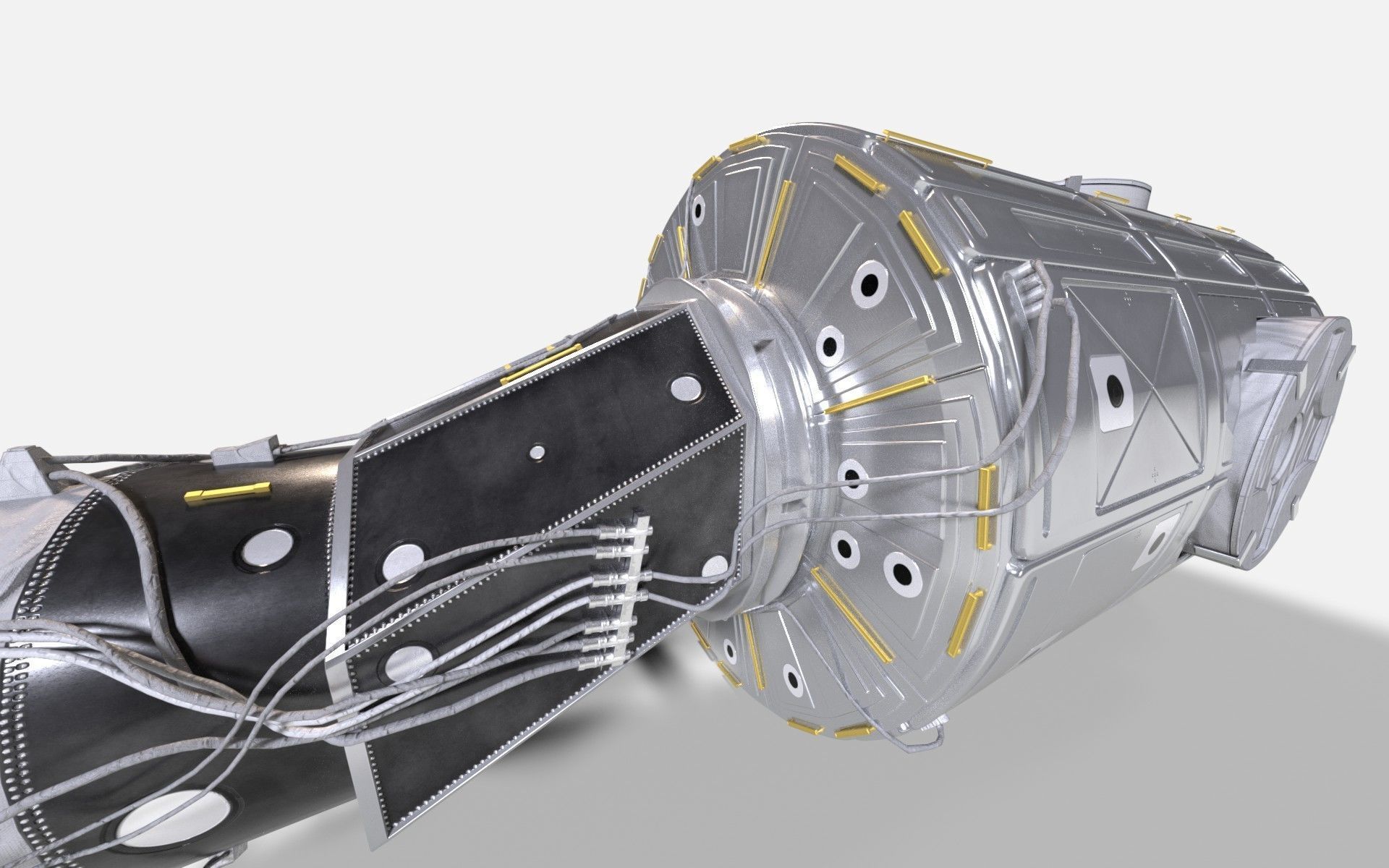 Node One Unity module on ISS 3D model_8