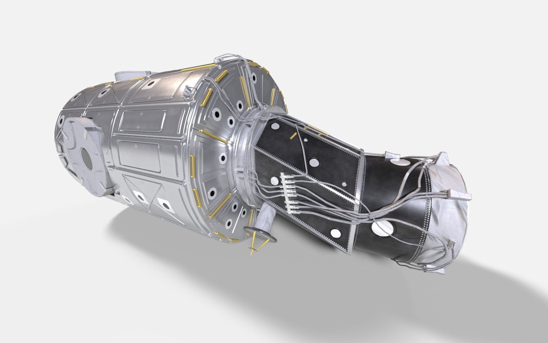 Node One Unity module on ISS 3D model_5