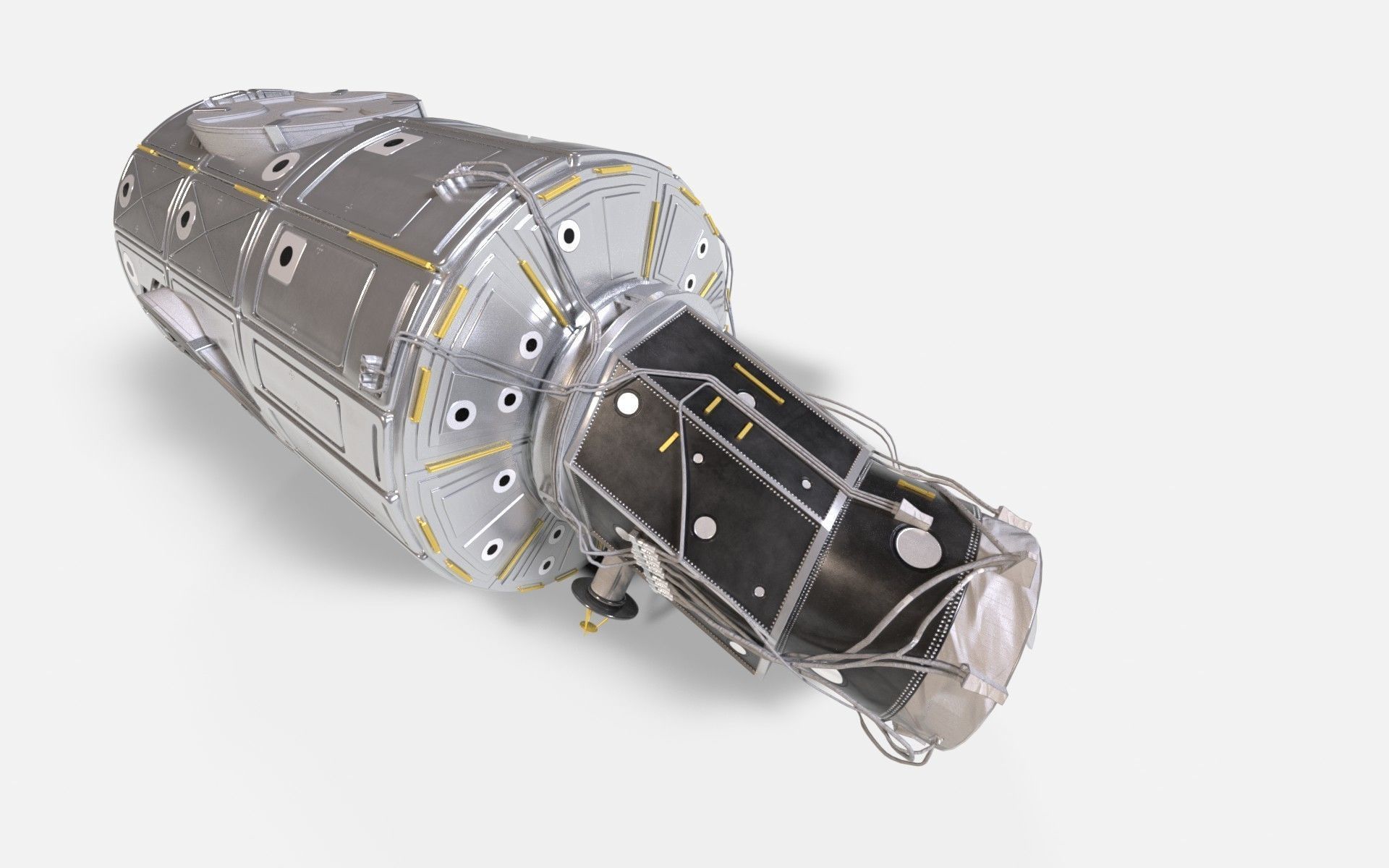 Node One Unity module on ISS 3D model_7