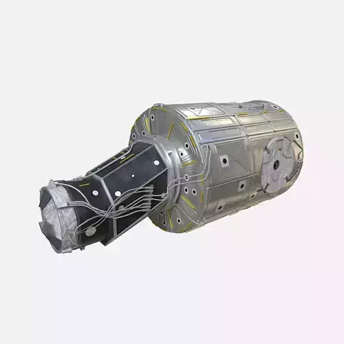 Node One Unity module on ISS 3D model
