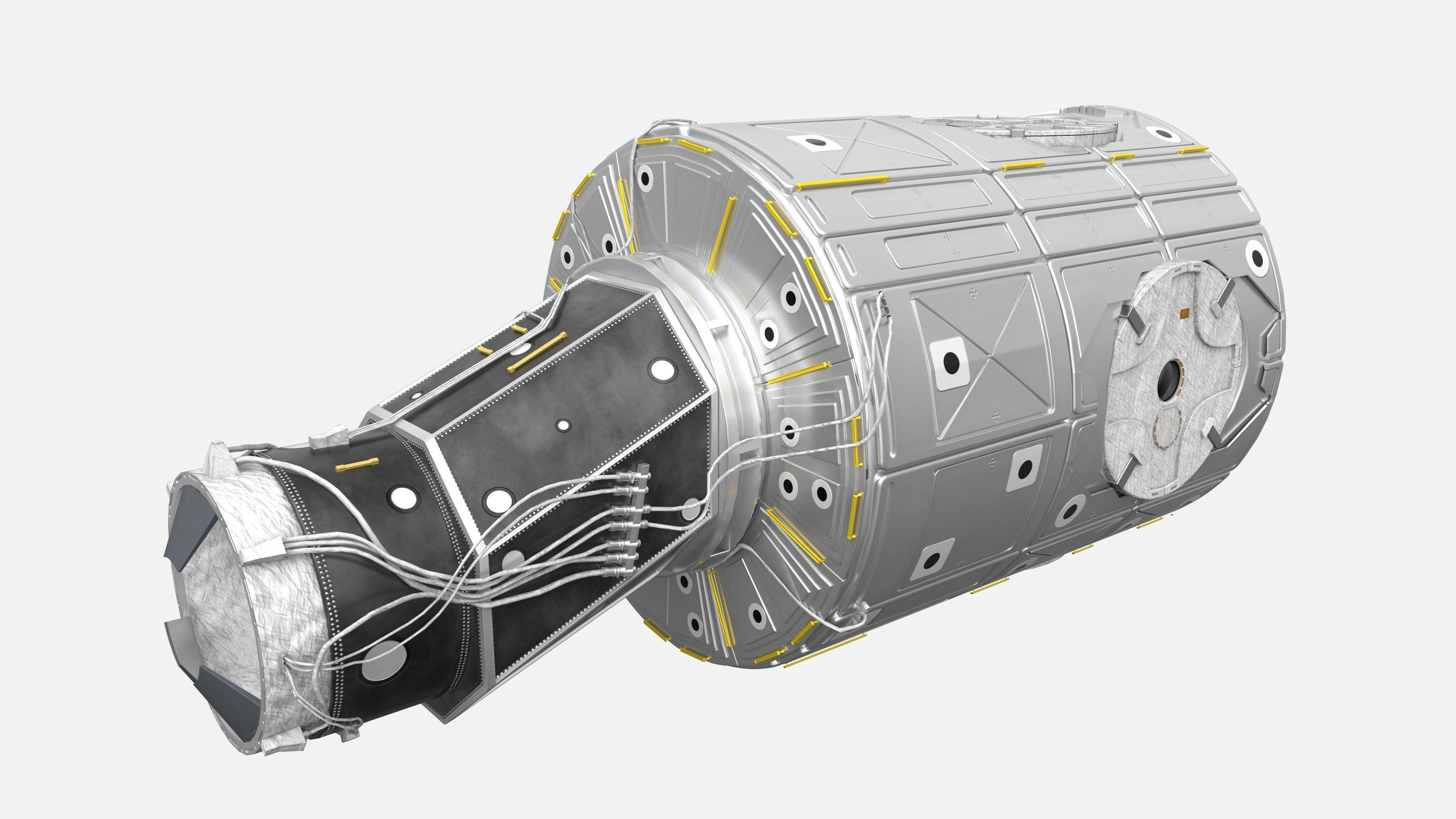 Node One Unity module on ISS 3D model_1