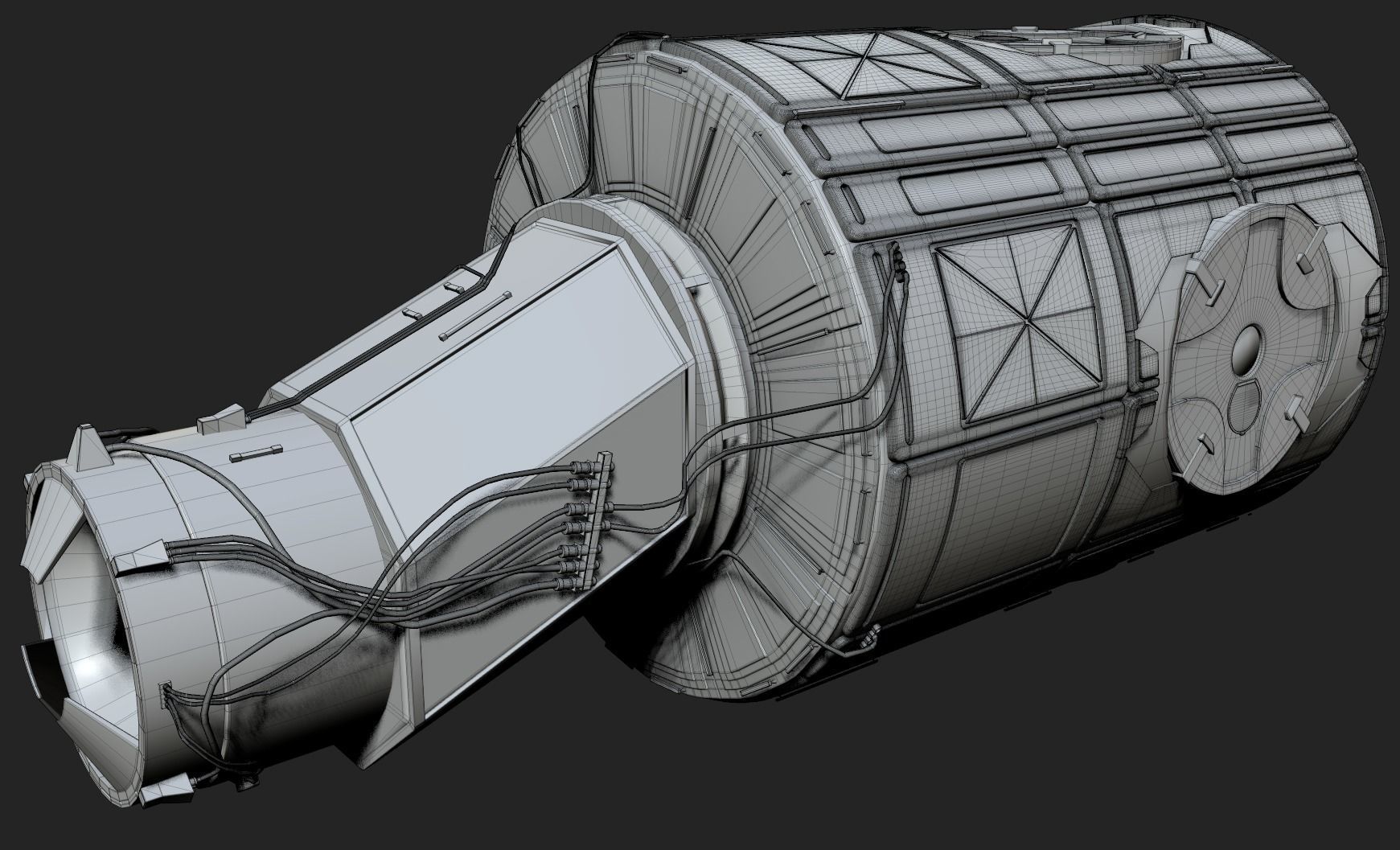 Node One Unity module on ISS 3D model_4