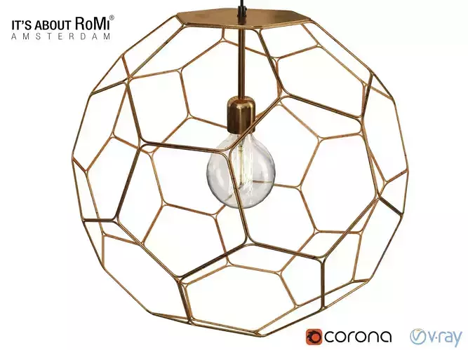 Marrakech hanging lamp 3D model