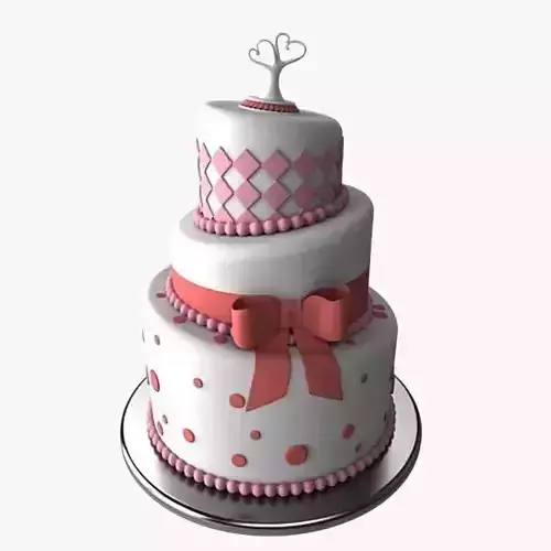 Wedding Cake 4 3D model