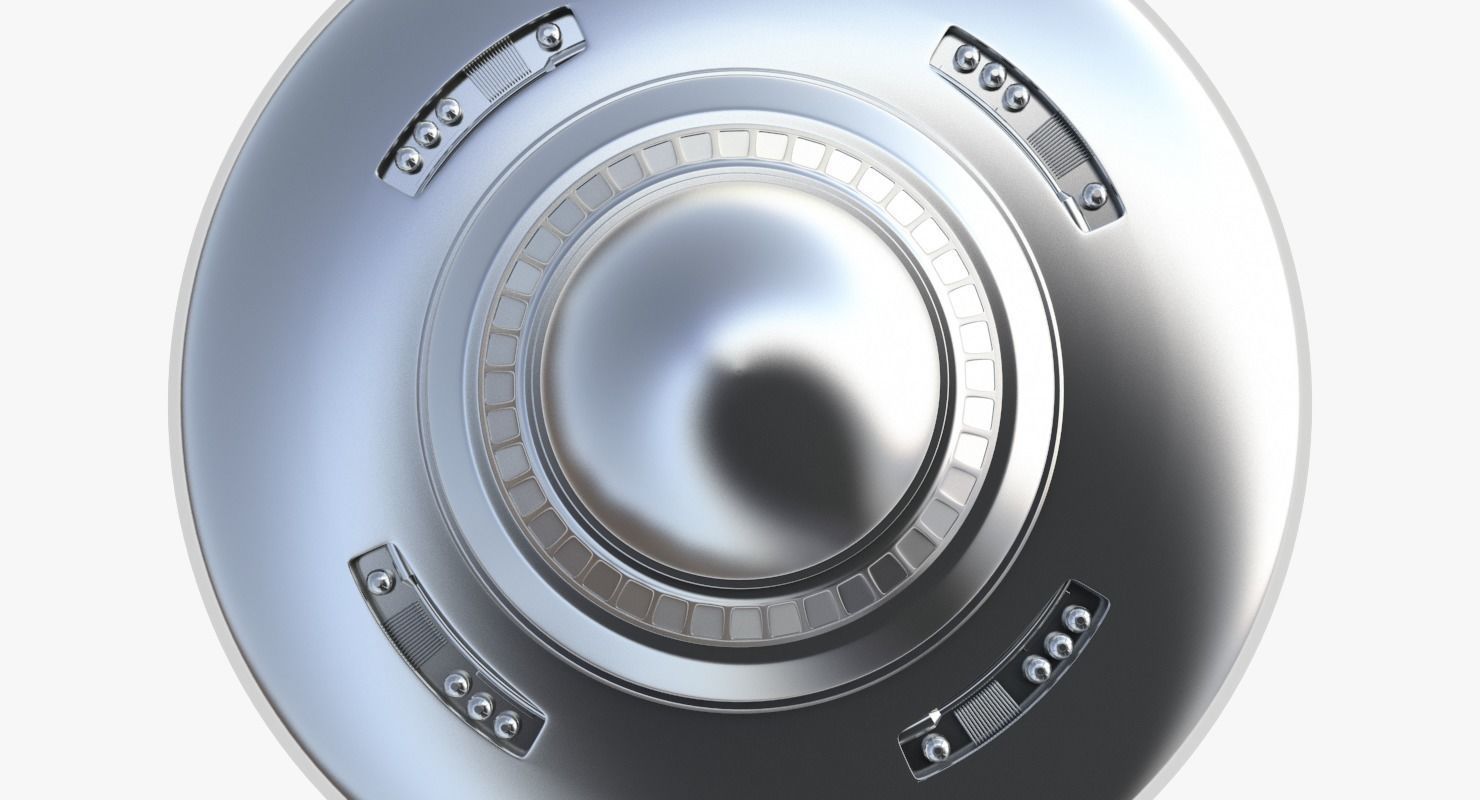 UFO Flying Saucer 3D model_2