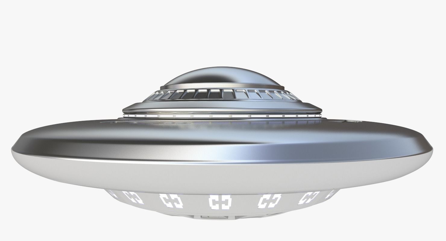 UFO Flying Saucer 3D model_3