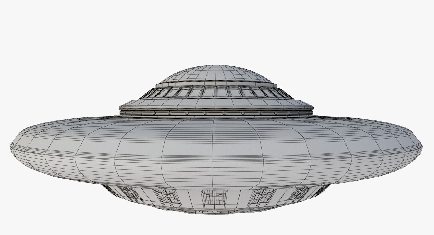 UFO Flying Saucer 3D model_18