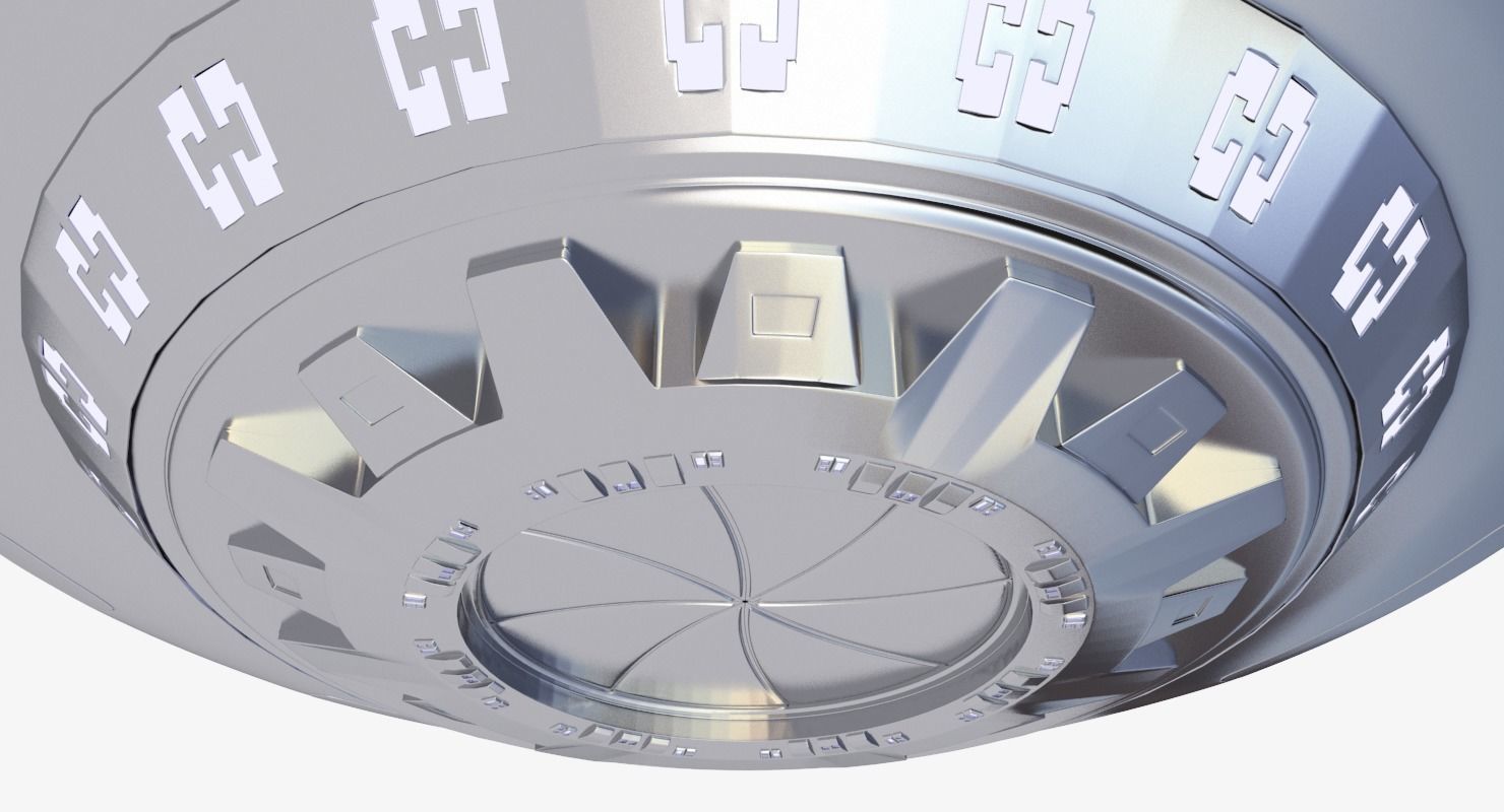 UFO Flying Saucer 3D model_8