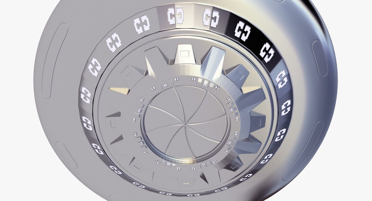 UFO Flying Saucer 3D model_7