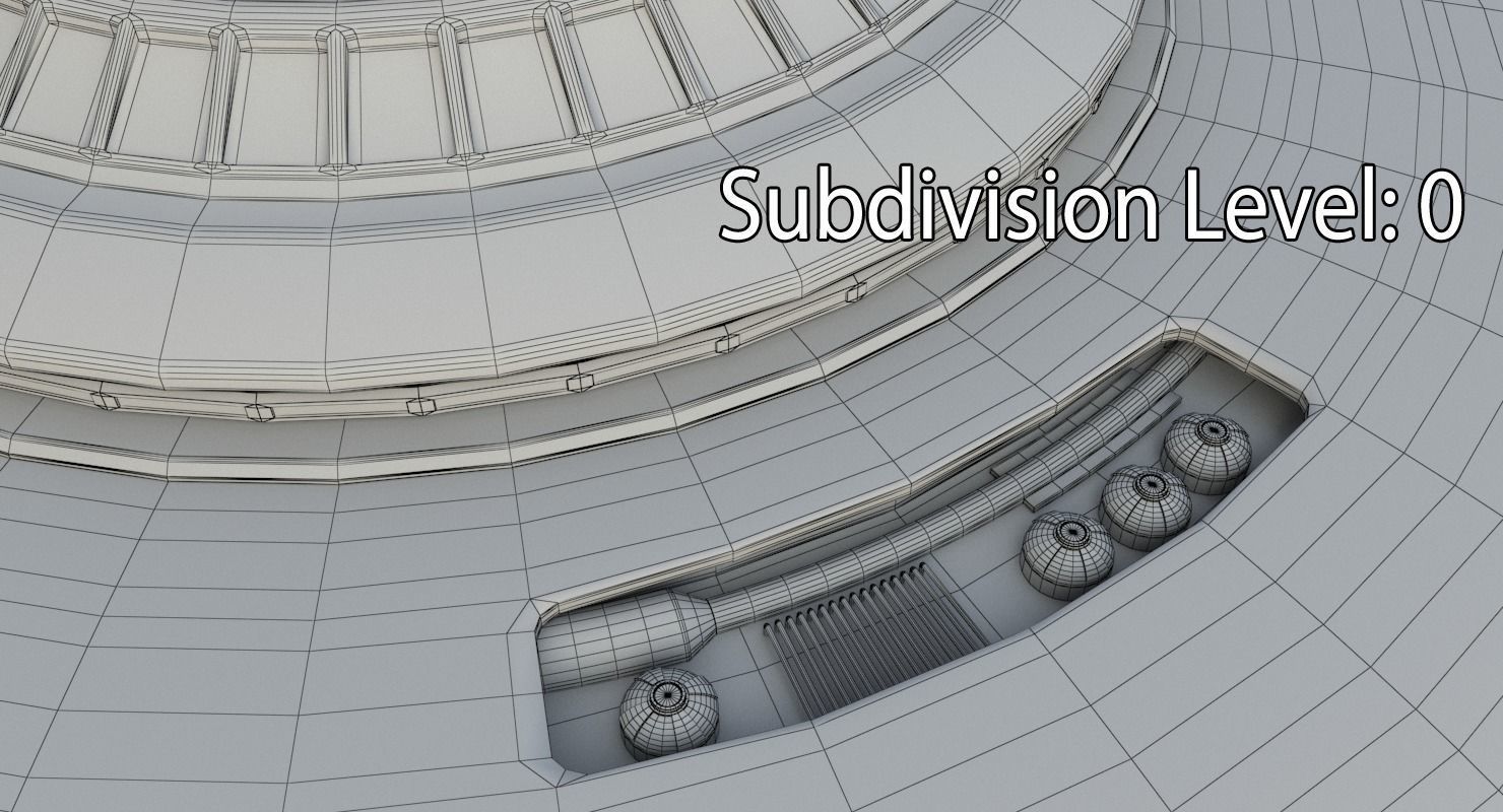 UFO Flying Saucer 3D model_15