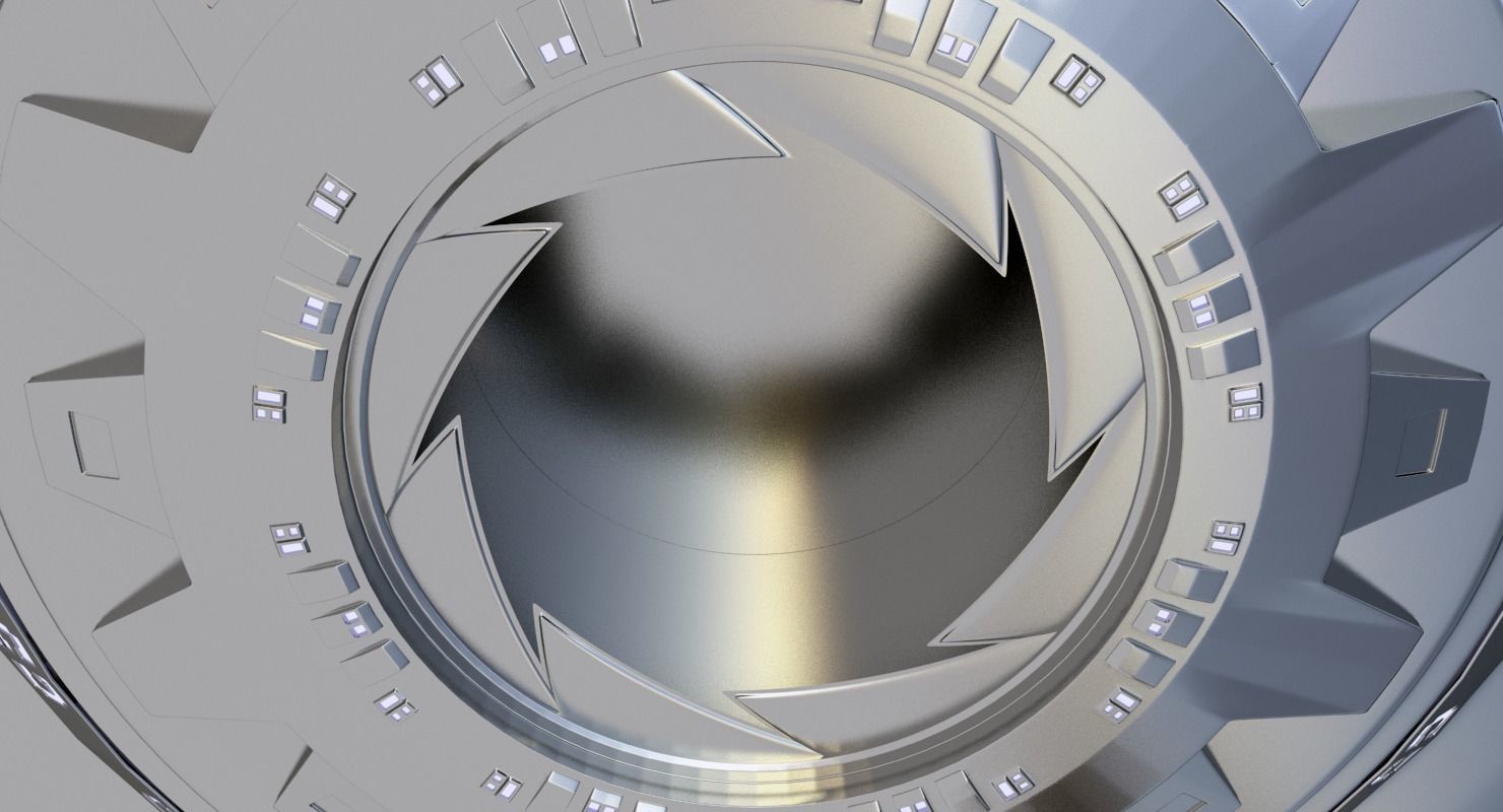 UFO Flying Saucer 3D model_10