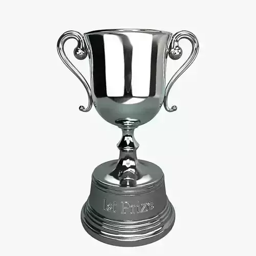Trophy Silver 3D model