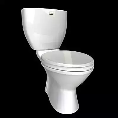 Toilet 3D model