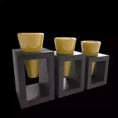 Three Vases
