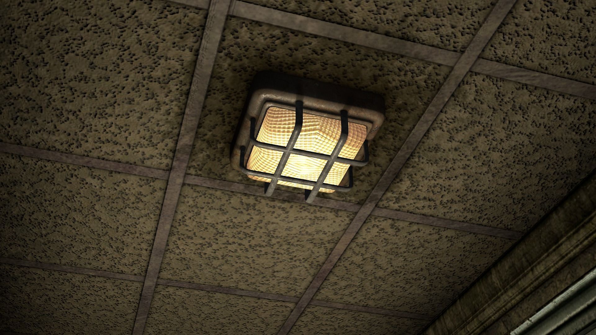 Insane Asylum Corridor 3D model_2