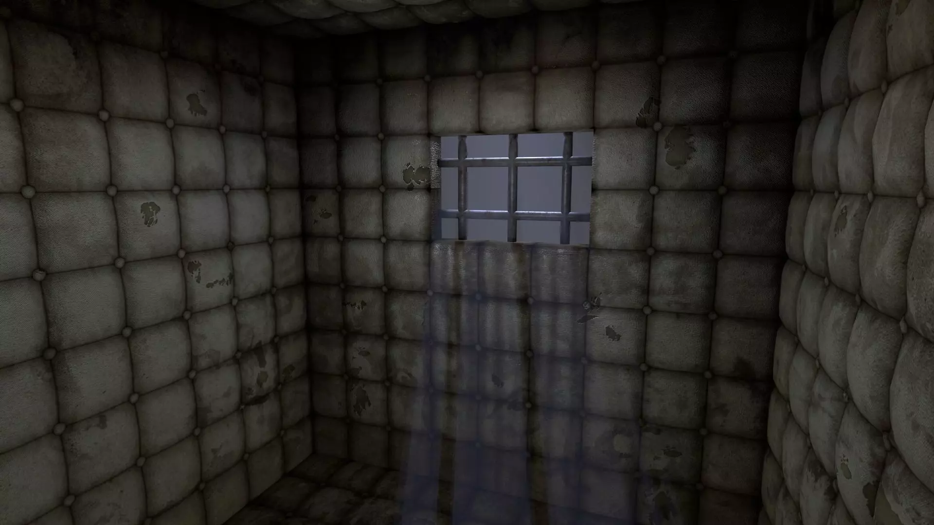 Insane Asylum Padded Cell 3D model_0