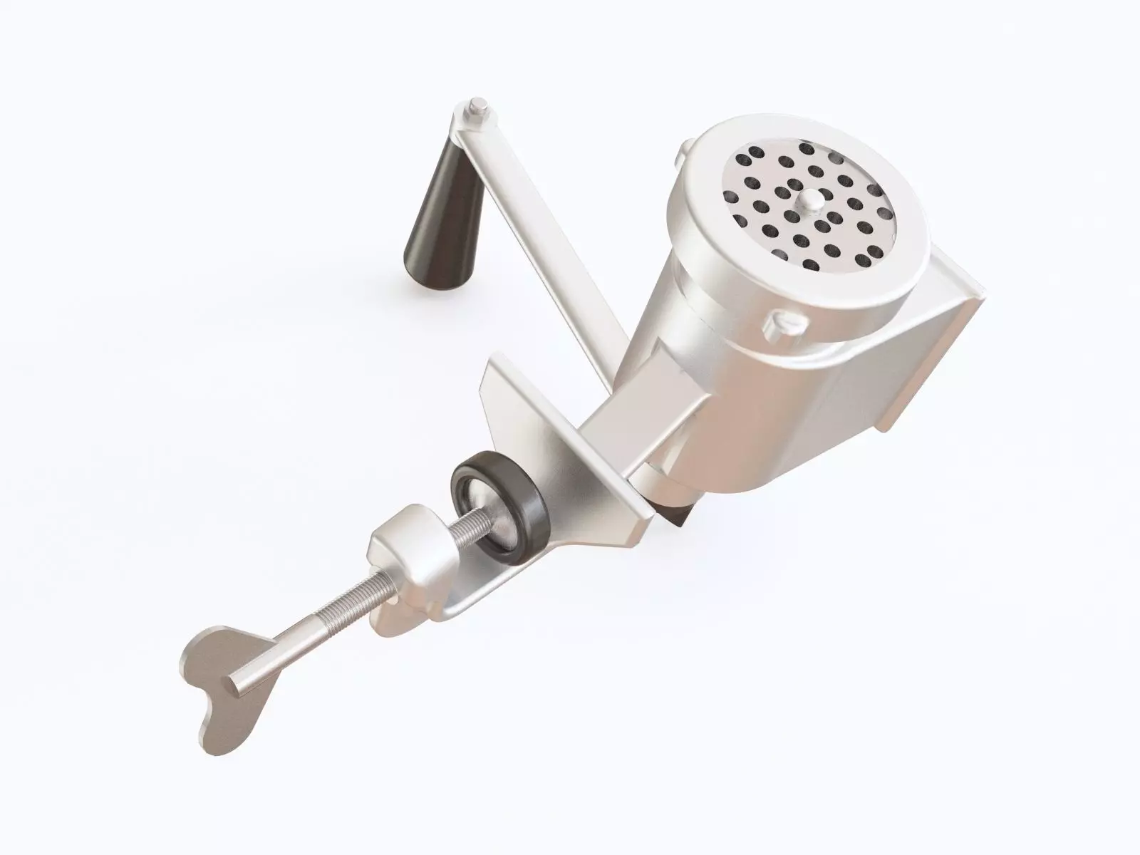 Meat grinder 3D model_0