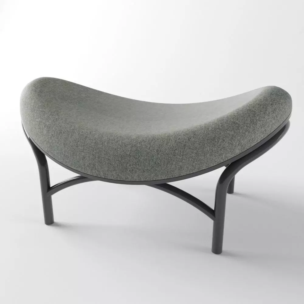 Chips Ottoman Low-poly 3D model_0