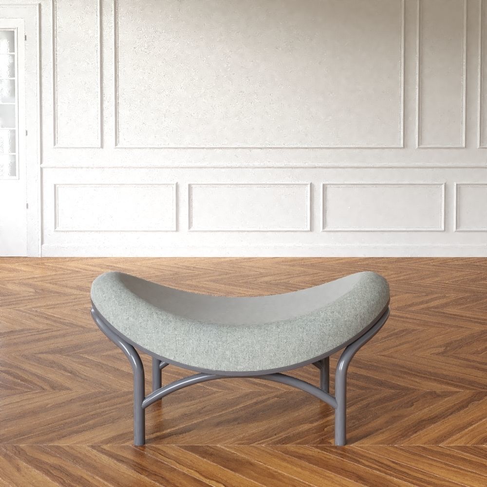 Chips Ottoman Low-poly 3D model_1