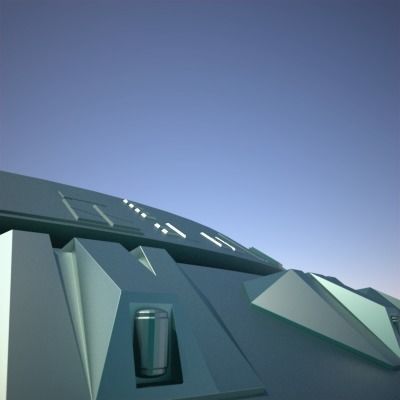 UFO Mothership 3D model_2