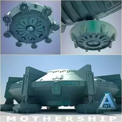 UFO Mothership 3D model