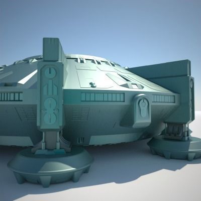 UFO Mothership 3D model_1