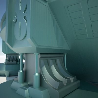 UFO Mothership 3D model_5