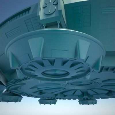 UFO Mothership 3D model_6