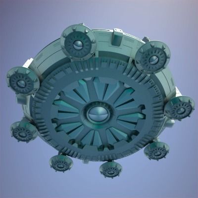 UFO Mothership 3D model_13