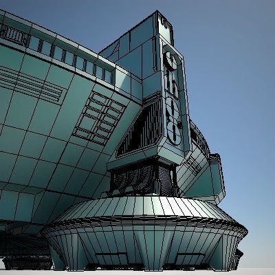 UFO Mothership 3D model_11