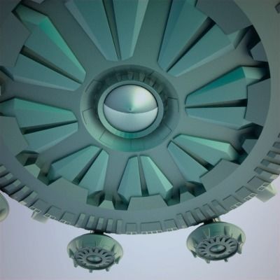 UFO Mothership 3D model_19