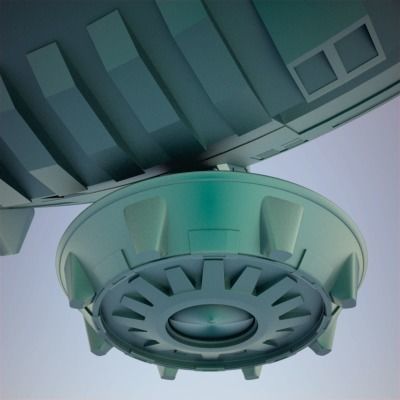 UFO Mothership 3D model_7