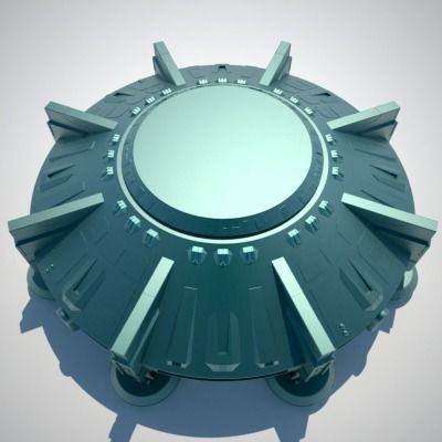 UFO Mothership 3D model_4