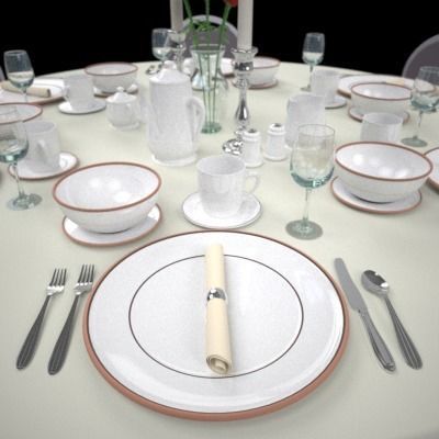 Dinner Table Set 3