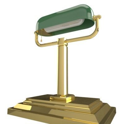 Desk Lamp 3D model_1
