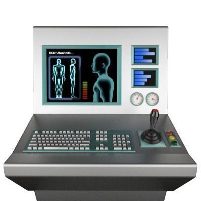 Control Console 3D model