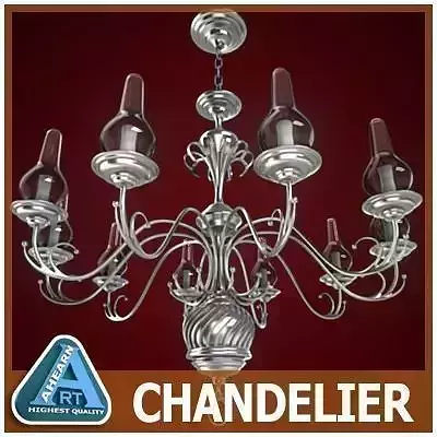 Chandelier silver