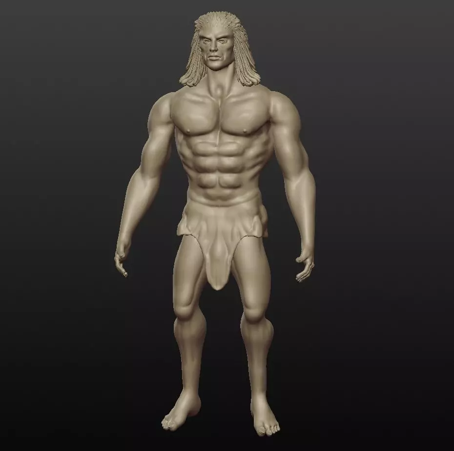 tarzan the ape man  3D model_0