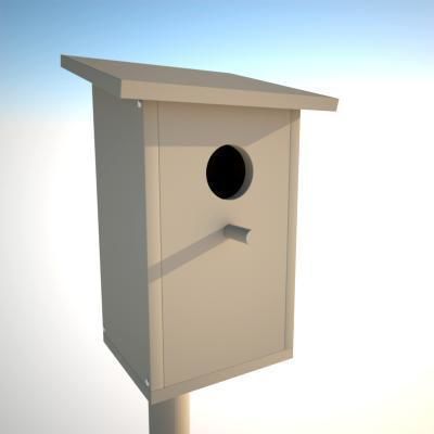 Bird House  3D model