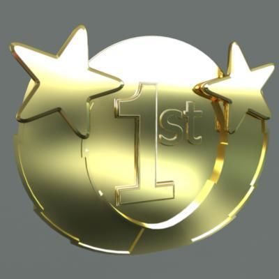 Award Medals 3D model_3