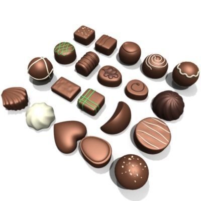20 Chocolates 3D model_18